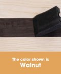 Superior Water Based Walnut Wood Stain Ultra Fast Drying Low Odor Plus Non Toxic Formula For Indoor Outdoor Furniture Renovation Dead Simple Application Mess Free Finish applied to wood with a sponge brush.