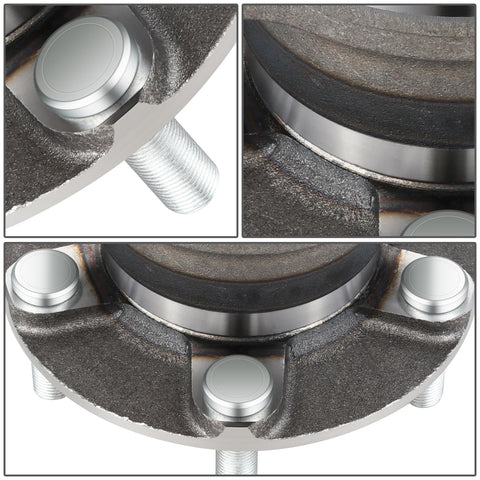 Rear Wheel Bearing Hub Assembly For Subaru Ascent 2019 2021 Forester 2019 Legacy 2015 2021 Outback 2015 2021 WRX 2015 2019 And WRX STI 2016 2019 Replacement Interchange Part Numbers 512536 7600090 WE61880 close-up of hub assembly