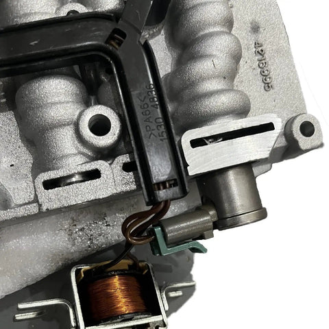 Drop-In Valve Body Kit For 4L60E 4L65E Transmissions With Solenoid Plate And Harness, Plug-And-Play Compatible With 4L70E Variants, Fits Silverado Sierra Suburban Tahoe Envoy Jimmy, Easy Install, High-Quality OEM Replacement Upgrade, close-up