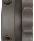 Side view of Roller Chain Sprocket Type B Hub For 50 Chain, Single Strand, 0.625 Inch Pitch, 13 Teeth, 1 Inch Bore, metal construction