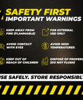 Safety warnings for Heavy Duty Multi Purpose Wipes For Tools Hands Glass And Stainless Steel Pre Moistened Streak Free Extra Strong Cleaning Wipes Built For The Job Pro Grade Shop Tough As Nails Pack Of Four 600 Count Total.