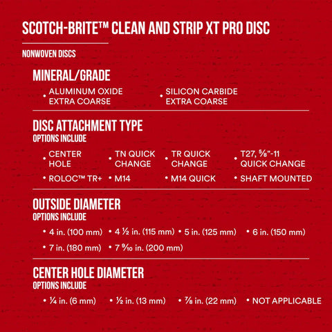 XT Pro Disc SiC Extra Coarse T27 Abrasive Disc For Metalwork Four And One Half Inch By Five Eighth Inch Eleven Thread Removes Rust Paint And Coatings Fast Resists Loading Leaves A Fine Finish Purple