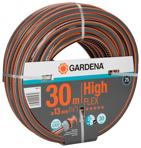 Ultra Flexible Garden Hose With No Kinks And Twist Resistant Double Helix Carbon Reinforcement One Half Inch By One Hundred Feet Soft