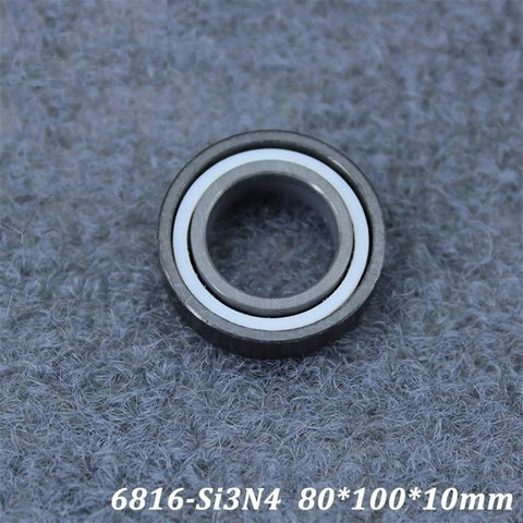 Top Shelf Si3N4 Full Ceramic Ball Bearing Smooth As Silk Deep Groove Construction 80X100X10 Millimeter replacement part.