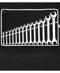 All In One Ratchet Spanner Set With Box End Wrenches Dual Head Double End Rings Deep Offset Design 6 To 32mm Range