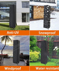 Beefy Waterproof Pyramid Patio Heater Cover With Zipper Fits Outdoor Propane Heaters in various weather conditions, 420D Oxford Fabric
