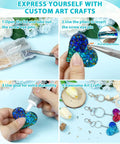 840 Pieces Small Screw Eye Pins For Jewelry Making And Beading Tiny Eye Hooks With Six Colors Mini Eyelet Hooks In Three Sizes