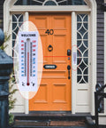 Outdoor Thermometer Key Hider Safe Box Hidden Key Locker For Spare House Keys Weatherproof Secret Compartment Stash Box on door