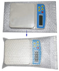 Self Sealing Bubble Out Bags 8x12 Inch For Moving, Shipping, And Storage Double Sided Cushioning Pouches With Premium Seal holding electronics