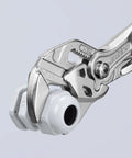 Adjustable Pliers Wrench With Quick Adjust Button And Parallel Jaws For Do It All Gripping Replaces A Full Set Of Spanners