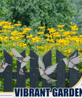 Beginner Weld Kit Four Piece 7.87 Inch Practice Set hummingbird metal on fence with yellow flowers background