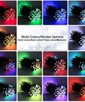 Color Changing Christmas Lights 33ft 100 LEDs RGB Red White Blue With Remote Dimmable USB Indoor Decor multi-color display