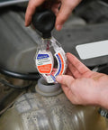 Heavy Duty Dial Coolant Tester And Antifreeze Hydrometer Gauge For Domestic Rides Quick Cooling System Checkup Tool in use.