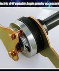 10Mm Conversion Angle Grinder Connecting Rod Kit With Spanner for cutting and polishing, close-up view of coaxial clamp