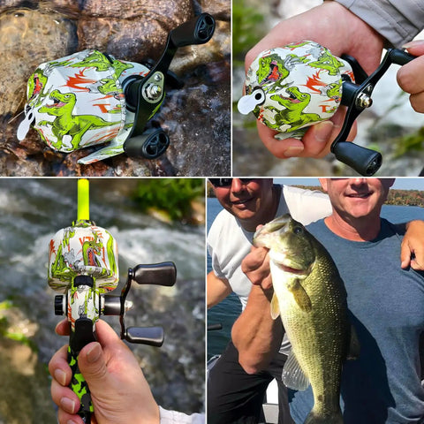 Spincast Fishing Reel Size 30 With Right Or Left Hand Retrieve 3 9 To 1 Gear Ratio Pre Spooled With Line Stainless Steel Dual Line Pickup