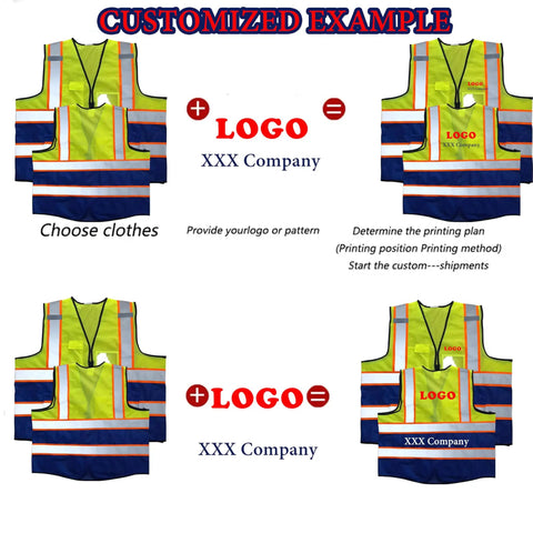 Crew Job Site Ready And Built Dang Tough High Visibility Mesh Reflective Safety Vest Fluorescent Yellow with logo design examples.
