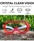 Badass Kids Safety Goggles With Ultra Clear Anti Fog Lenses And Impact Resistant Frame For Science Lab And Woodworking Crafts Comes In A Sweet 144 Bulk Case Pack on grass