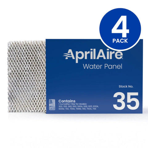 Water Panel Humidifier Filter Replacement For Whole-House Units Fits Models 300 Through 760 And 768 Pack Of 4 USA Made