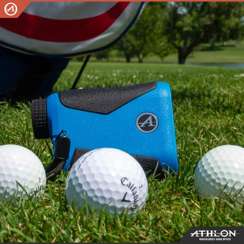 Slope Smart Golf Rangefinder Locks Down Fairway Distances Up To Eight Hundred Yards Handles Hilly Terrain Smoothly And Delivers Ball Park Precision For Weekenders Available In Sleek Blue For Reliable Courseplay