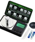 Ultra Portable Micro Gram Scale For Jewelry Powder And Medicine 50g Capacity With 0.001g Readability Digital Precision Balance with calibration weights and accessories