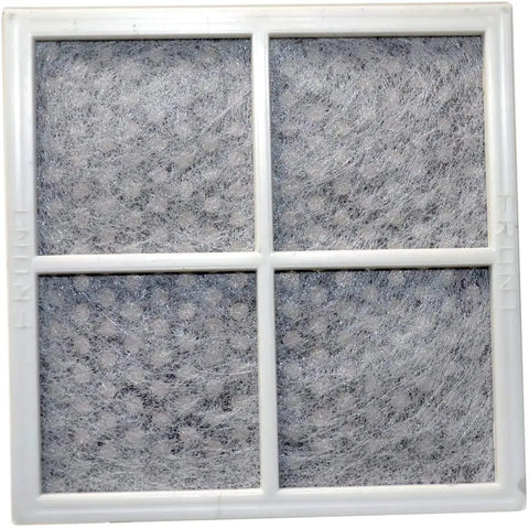 4 Pack LG Refrigerator Air Filter Replacement for LG LFX Series and Kenmore Elite Fridges with white frame and mesh filter surface