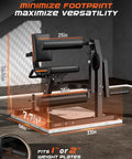 All In One Adjustable Leg Extension And Curl Machine With 700 Lb Capacity For Lower Body Gains At Home Gym Equipment Black
