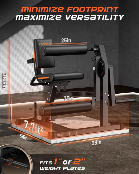 All In One Adjustable Leg Extension And Curl Machine With 700 Lb Capacity For Lower Body Gains At Home Gym Equipment Black