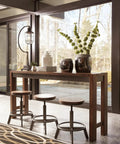 Industrial Metal Desk Lamp With Glass Shade Black Antique Finish Vintage Style Office Light on wooden console table