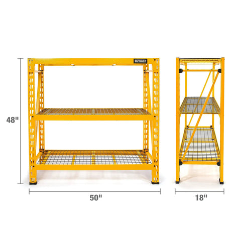 Rock Solid Steel Wire Shelving Rack With Locking Shelf Pins, Hella Expandable Industrial Storage System For Garage Workspace Featuring No Sweat Assembly And Serious Organization Game