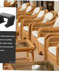 12 Piece Rattan Furniture Clips Set For Wicker Chairs And Sofas Outdoor Patio Clamps beside wicker chairs