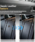 Heavy Duty PU Leather Repair Patches 2 Count 8X4 Inch EZ Peel Self Adhesive Vinyl Tape for car seat texture repair.