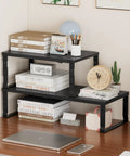 Metal Stackable Expandable Storage Shelf For Kitchen Cabinet Bathroom Office Garage Space Saving Multi Functional Home Organizer