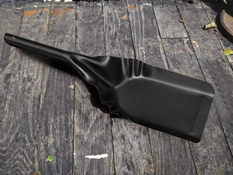 Weather Resistant Fireplace Shovel For Indoor And Outdoor Use, Ash Scoop Tool In Black Finish, 15In Length, No Assembly Required