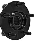 Front view of Beefed Up Front Wheel Bearing And Hub Assembly For Mazda 6 And CX5 2013 Through 2023, Black Series QBS513347.