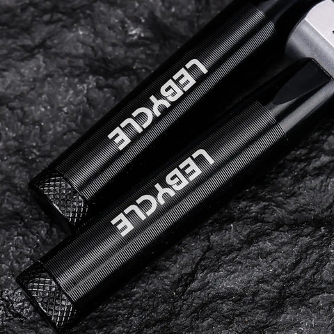 Close-up of the extended handle of Pro Bike Chain Tool For Six To Twelve Speed Chains, Chain Breaker With Storage Base, Hardened Steel HRC 47 49.