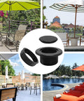 Removable Cap Umbrella Hole Plug For Patio Tables 1.63 Inch Abs Insert with images of outdoor tables and umbrellas