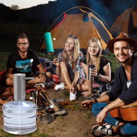 Foldable Automatic Water Bottle Pump For 1 To 5 Gallon Jugs Portable USB Rechargeable Electric Drinking Water Dispenser camping