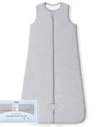Toddler Sleep Sack 1.0 TOG For 2T 3T 4T, Soft Wearable Blanket Baby Sleep Bag With Two Way Zippers For Safe Sleep, Grey