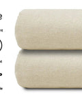 Canvas Drop Cloth 6x9 Feet Pack Of 2 For Painting And Home Projects Thick All Purpose Cotton Tarp Double Stitched Edges