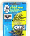 Packaging of Heavy Duty Picture Hanger Set 4 In 1 Bear Claw Screw Hooks Double Headed 100 Lb Capacity For Picture Frames And Canvas Art 12
