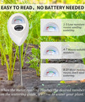 Moisture Meter For Soil And Plants With Stainless Steel Probe, Easy To Read Dial, Ideal For Indoor And Outdoor Use in garden