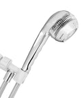 Massage Shower Head With Handheld Spray And 5 Foot Hose, 4 Modes Of Massaging Sprays, Easy DIY Install, 1.8 GPM Chrome Finish