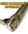Heavy Duty Switch Tie Rod End Set For Lawn And Garden Tractors Beefed Up Crimp Design 50 Percent Stronger Zinc Yellow Coating For Rust Protection Precise Machined Fit Compatible With X300 X304 X310 X324 X360 X370 X530 X580 X590, 4130 chromoly upgrade