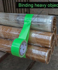 Green Heavy Duty Duct Tape 9 Mil Thick, 1.88 Inch Wide, 30 Yards Per Roll, Industrial Grade Waterproof Tape For Packing And Repairs, Strong Sticky Utility For Concrete, Wood, Glass, Metal, Plastic, 2 Rolls Total 60 Yards securing wrapped heavy rolls