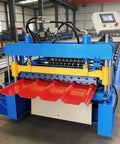 High Speed Color Steel Roof Making Machine For Roofing Sheets With Customizable Sizes And Models Pro Grade Roll Forming Equipment for red roof sheets