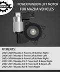 Mazda Window Lift Motor Replacement For Mazda 3 5 6 CX 7 9 RX 8 OEM Fit Power Window Regulator Motor