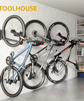 Swivel Bike Wall Mount No Heavy Lifting Required For Garage Hanger Space Saving Bike Rack Holds Up To 77 Lbs Easy To Load And Unload