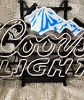 Copper Neon Sign With Metal Frame Real Glass Light 42x32 Cm For Beer Bar Pub Garage Room Decor, Adds A Lit Vibe For Your Home Bar Or Man Cave And Durable Neon Tube Illumination