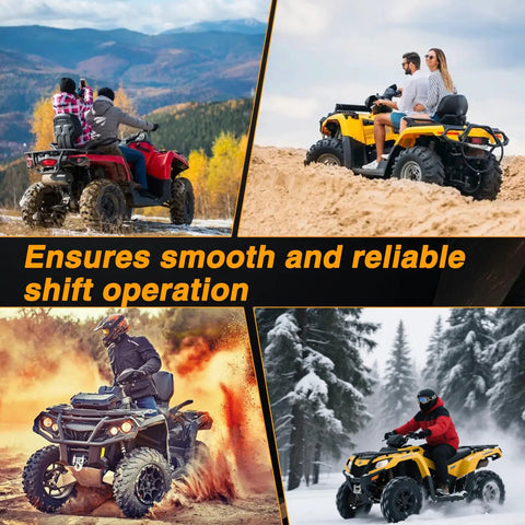 Upgraded Heavy Duty Stainless Steel Shifter Bell Crank For Polaris Sportsman Quad Riders Series 700 600 500 400 And ATP 500 330 Magnum 330 Reverse Gear Lever Bellcrank Clutch Arm Replacement 3233906 on ATV shift mechanism