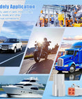 DTP 2 Pin Waterproof Automotive Connectors Kit, 6 Sets With Size 12 Solid Contacts, multiple vehicle applications shown